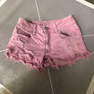 Pink American Eagle shorts